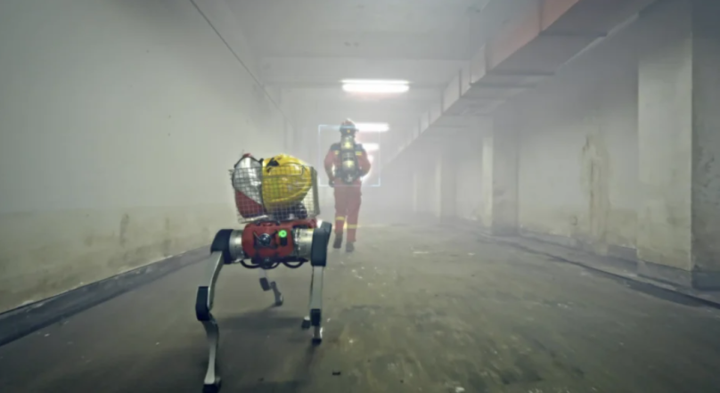 Robot dogs will put out fires that are too dangerous for humans